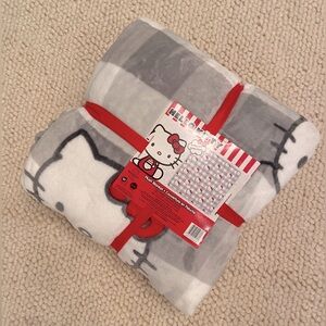 HELLO KITTY Full/Queen Fleece Blanket
